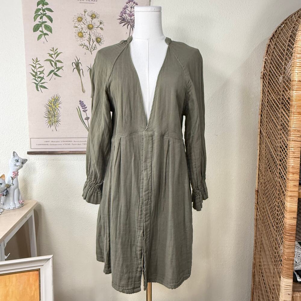 Free People x CP Shades Sofiya Babydoll Tunic Mini Dress Fairy Grunge Mori Kei S